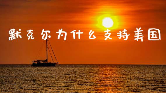 默克尔为什么支持美国_https://m.lcjysmgs.com_股票交易_第1张