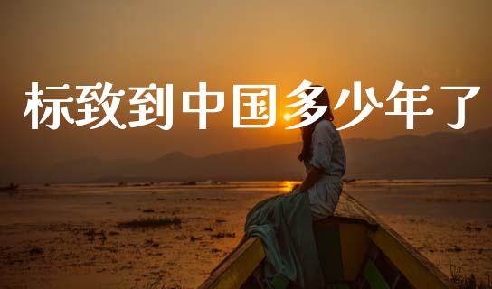 标致到中国多少年了_https://m.lcjysmgs.com_金融服务_第1张
