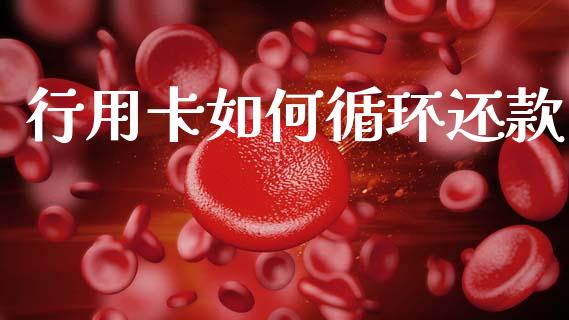 行用卡如何循环还款_https://m.lcjysmgs.com_股票交易_第1张