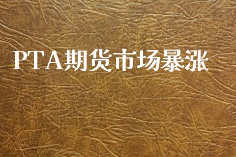 PTA期货市场暴涨_https://m.lcjysmgs.com_股票交易_第1张