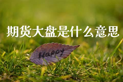 期货大盘是什么意思_股权投资_第1张_股权投资_基金管理_股票交易_金融服务 期货大盘是什么意思_https://m.lcjysmgs.com_股权投资_第1张