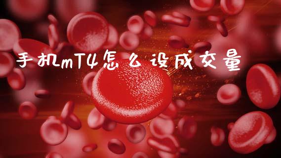 手机mT4怎么设成交量_https://m.lcjysmgs.com_股票交易_第1张