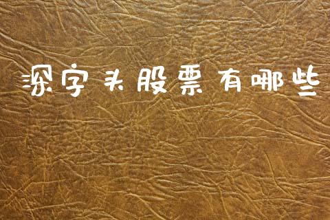 深字头股票有哪些_https://m.lcjysmgs.com_金融服务_第1张