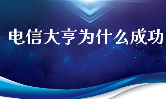 电信大亨为什么成功_https://m.lcjysmgs.com_股票交易_第1张
