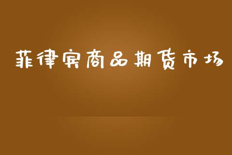 菲律宾商品期货市场_https://m.lcjysmgs.com_股权投资_第1张
