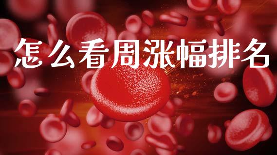 怎么看周涨幅排名_https://m.lcjysmgs.com_股权投资_第1张