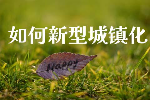 如何新型城镇化_https://m.lcjysmgs.com_基金管理_第1张