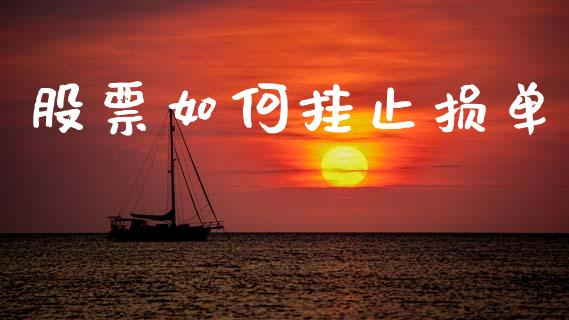 股票如何挂止损单_https://m.lcjysmgs.com_股票交易_第1张