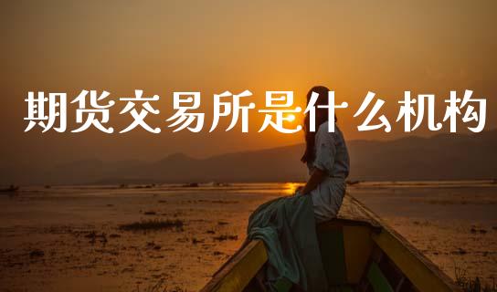期货交易所是什么机构_https://m.lcjysmgs.com_股权投资_第1张