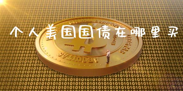 个人美国国债在哪里买_https://m.lcjysmgs.com_股票交易_第1张