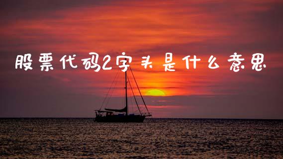 股票代码2字头是什么意思_https://m.lcjysmgs.com_基金管理_第1张