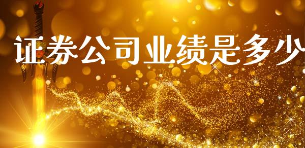 证券公司业绩是多少_https://m.lcjysmgs.com_金融服务_第1张