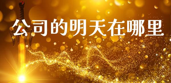 公司的明天在哪里_https://m.lcjysmgs.com_股权投资_第1张