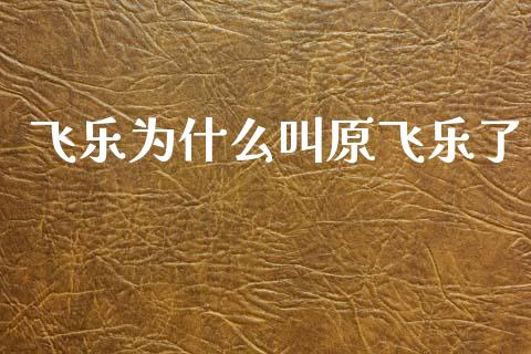 飞乐为什么叫原飞乐了_https://m.lcjysmgs.com_股票交易_第1张