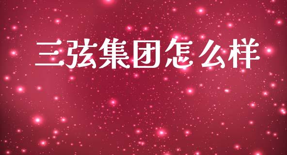 三弦集团怎么样_https://m.lcjysmgs.com_股票交易_第1张