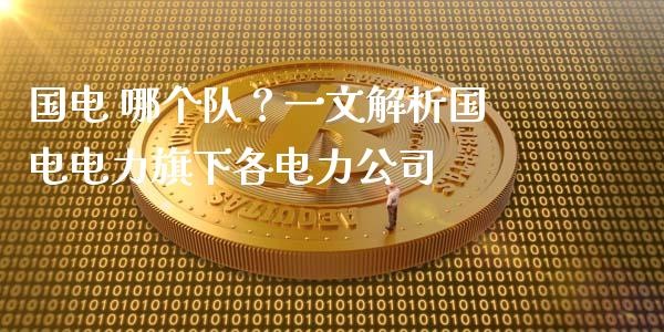 国电 哪个队？一文解析国电电力旗下各电力公司_https://m.lcjysmgs.com_金融服务_第1张