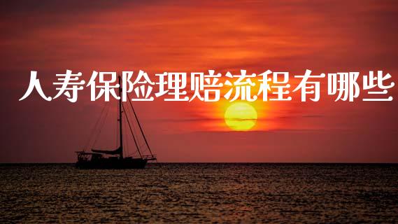 人寿保险理赔流程有哪些_https://m.lcjysmgs.com_股权投资_第1张