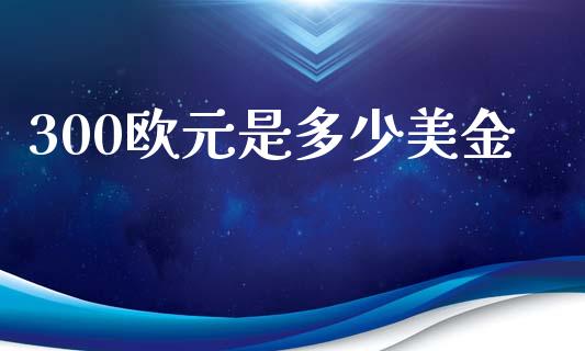 300欧元是多少美金_https://m.lcjysmgs.com_基金管理_第1张