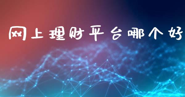 网上理财平台哪个好_https://m.lcjysmgs.com_股票交易_第1张