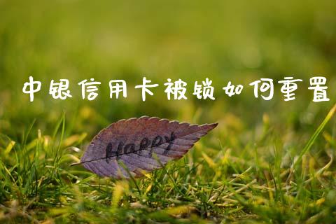 中银信用卡被锁如何重置_https://m.lcjysmgs.com_金融服务_第1张