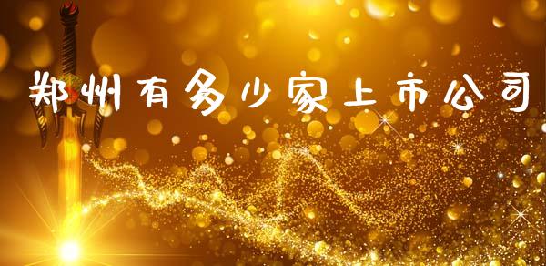 郑州有多少家上市公司_https://m.lcjysmgs.com_金融服务_第1张