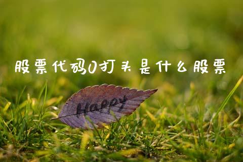 股票代码0打头是什么股票_https://m.lcjysmgs.com_基金管理_第1张