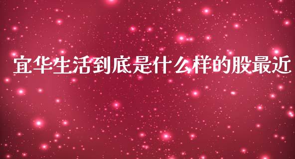 宜华生活到底是什么样的股最近_https://m.lcjysmgs.com_股票交易_第1张
