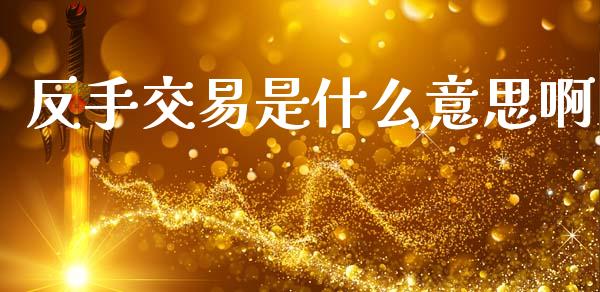 反手交易是什么意思啊_https://m.lcjysmgs.com_股票交易_第1张
