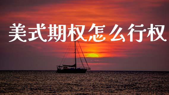 美式期权怎么行权_https://m.lcjysmgs.com_基金管理_第1张
