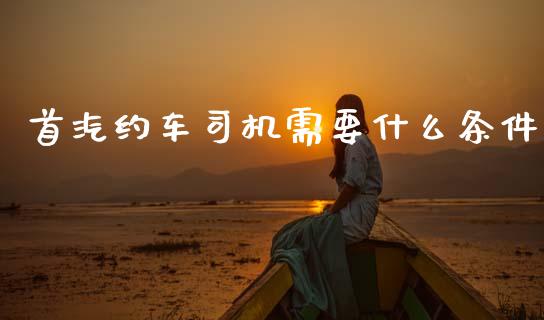 首汽约车司机需要什么条件_https://m.lcjysmgs.com_股票交易_第1张