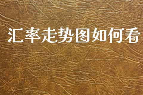 汇率走势图如何看_https://m.lcjysmgs.com_股权投资_第1张