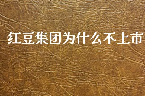红豆集团为什么不上市_https://m.lcjysmgs.com_股权投资_第1张