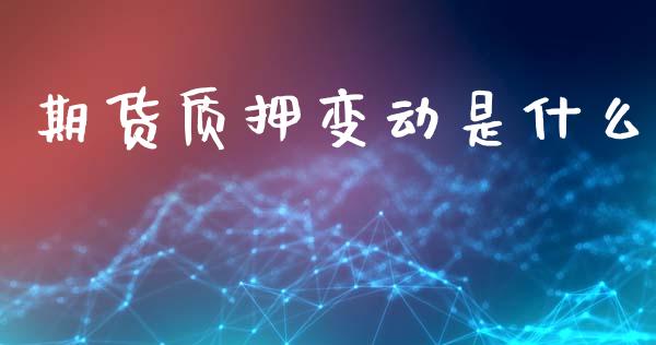期货质押变动是什么_https://m.lcjysmgs.com_金融服务_第1张