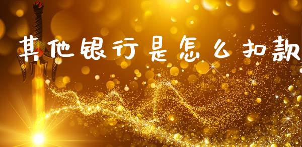 其他银行是怎么扣款_https://m.lcjysmgs.com_基金管理_第1张