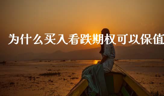 为什么买入看跌期权可以保值_股权投资_第1张_股权投资_基金管理_股票交易_金融服务 为什么买入看跌期权可以保值_https://m.lcjysmgs.com_股权投资_第1张