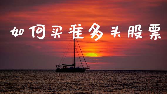 如何买准多头股票_https://m.lcjysmgs.com_基金管理_第1张