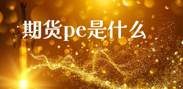 期货pe是什么_https://m.lcjysmgs.com_基金管理_第1张