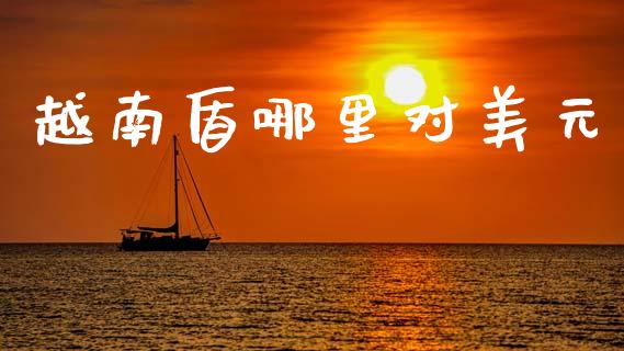 越南盾哪里对美元_https://m.lcjysmgs.com_基金管理_第1张