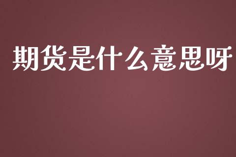 期货是什么意思呀_股票交易_第1张_股权投资_基金管理_股票交易_金融服务 期货是什么意思呀_https://m.lcjysmgs.com_股票交易_第1张