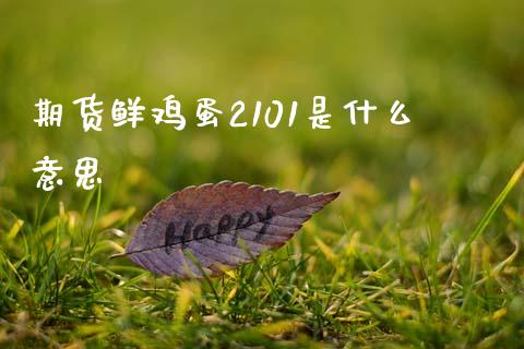期货鲜鸡蛋2101是什么意思_https://m.lcjysmgs.com_金融服务_第1张