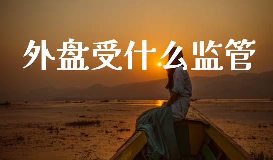 外盘受什么监管_https://m.lcjysmgs.com_股票交易_第1张