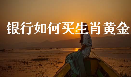 银行如何买生肖黄金_https://m.lcjysmgs.com_股票交易_第1张