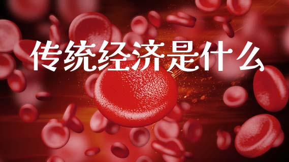 传统经济是什么_https://m.lcjysmgs.com_股票交易_第1张