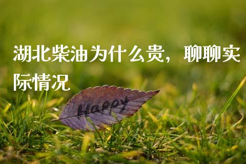 湖北柴油为什么贵，聊聊实际情况_https://m.lcjysmgs.com_股权投资_第1张
