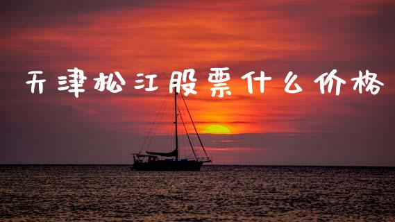 天津松江股票什么价格_https://m.lcjysmgs.com_基金管理_第1张