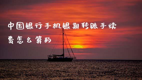 中国银行手机银期转账手续费怎么算的_https://m.lcjysmgs.com_股权投资_第1张