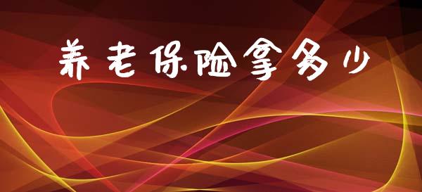 养老保险拿多少_https://m.lcjysmgs.com_股权投资_第1张