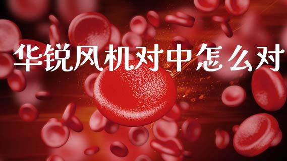 华锐风机对中怎么对_https://m.lcjysmgs.com_股票交易_第1张