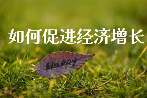 如何促进经济增长_https://m.lcjysmgs.com_基金管理_第1张