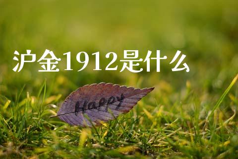 沪金1912是什么_https://m.lcjysmgs.com_基金管理_第1张